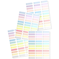 PLR Digital Stickers 324 Pastel Digital Sticky Notes Bundle