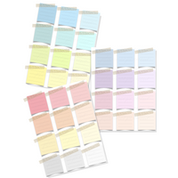 PLR Digital Stickers 324 Pastel Digital Sticky Notes Bundle