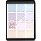 PLR Digital Stickers 324 Pastel Digital Sticky Notes Bundle
