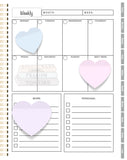 PLR Digital Stickers 324 Pastel Digital Sticky Notes Bundle