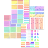 PLR Digital Stickers Rainbow Promise TRANSPARENT sticker
