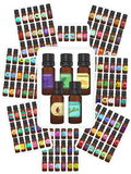 PLR Digital Stickers Cartoon + Realistic Essential Oil Bottles Bundle {265 stickers}