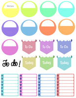 PLR Digital Stickers Show Me Life Essentials